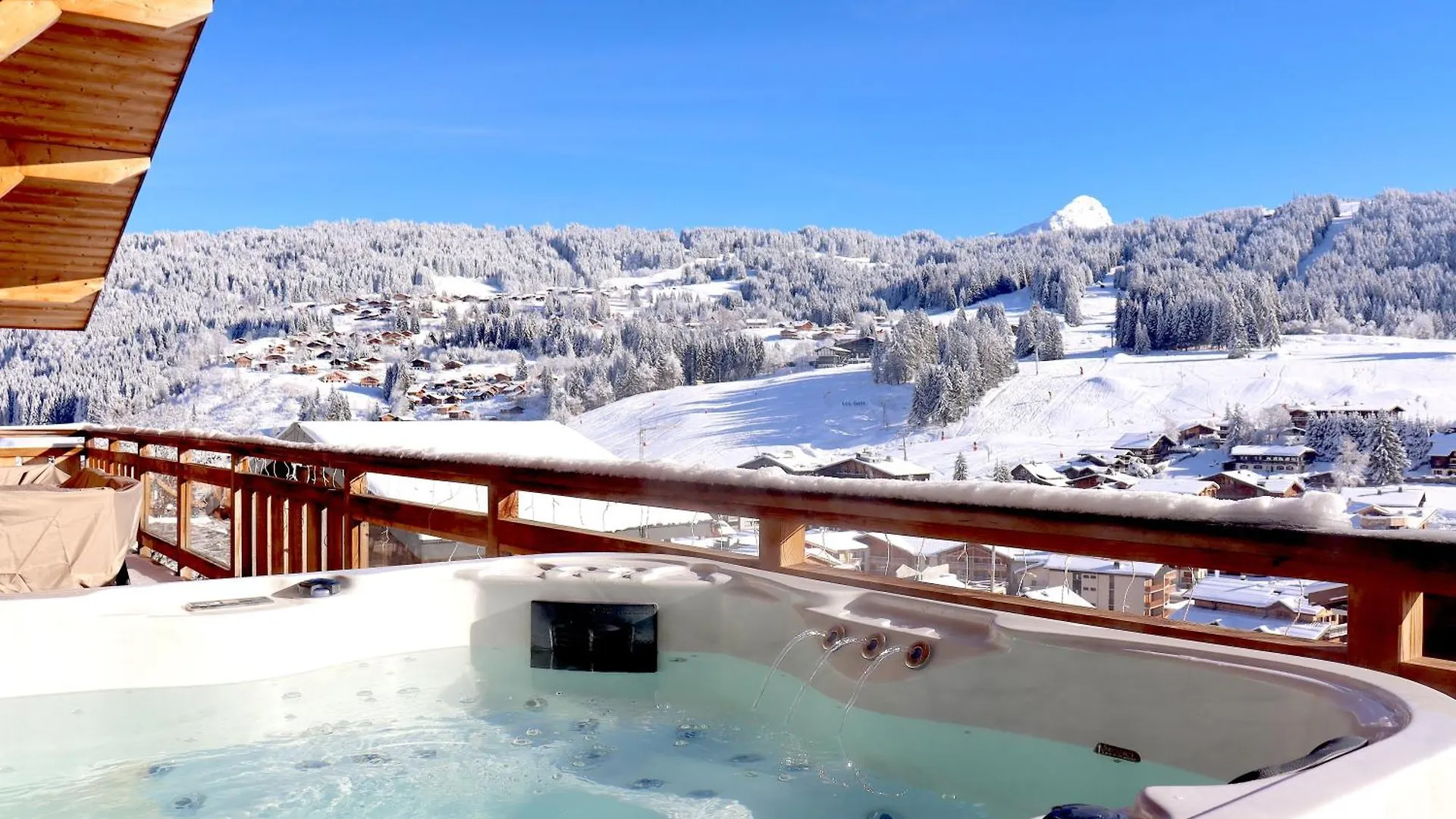 Apartment Apt Le Rocher - Close To Town With Hot Tub For 8Ppl+2Kids Les Gets France
